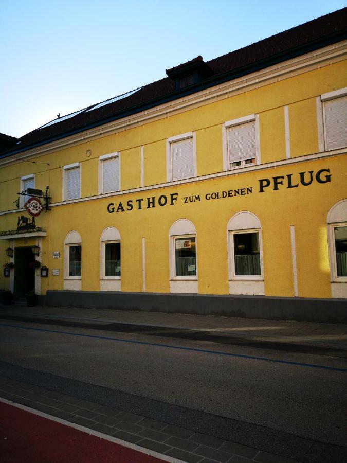 Hotel Gasthof zum Goldenen Pflug Amstetten Exterior foto